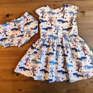 Baby shark dress